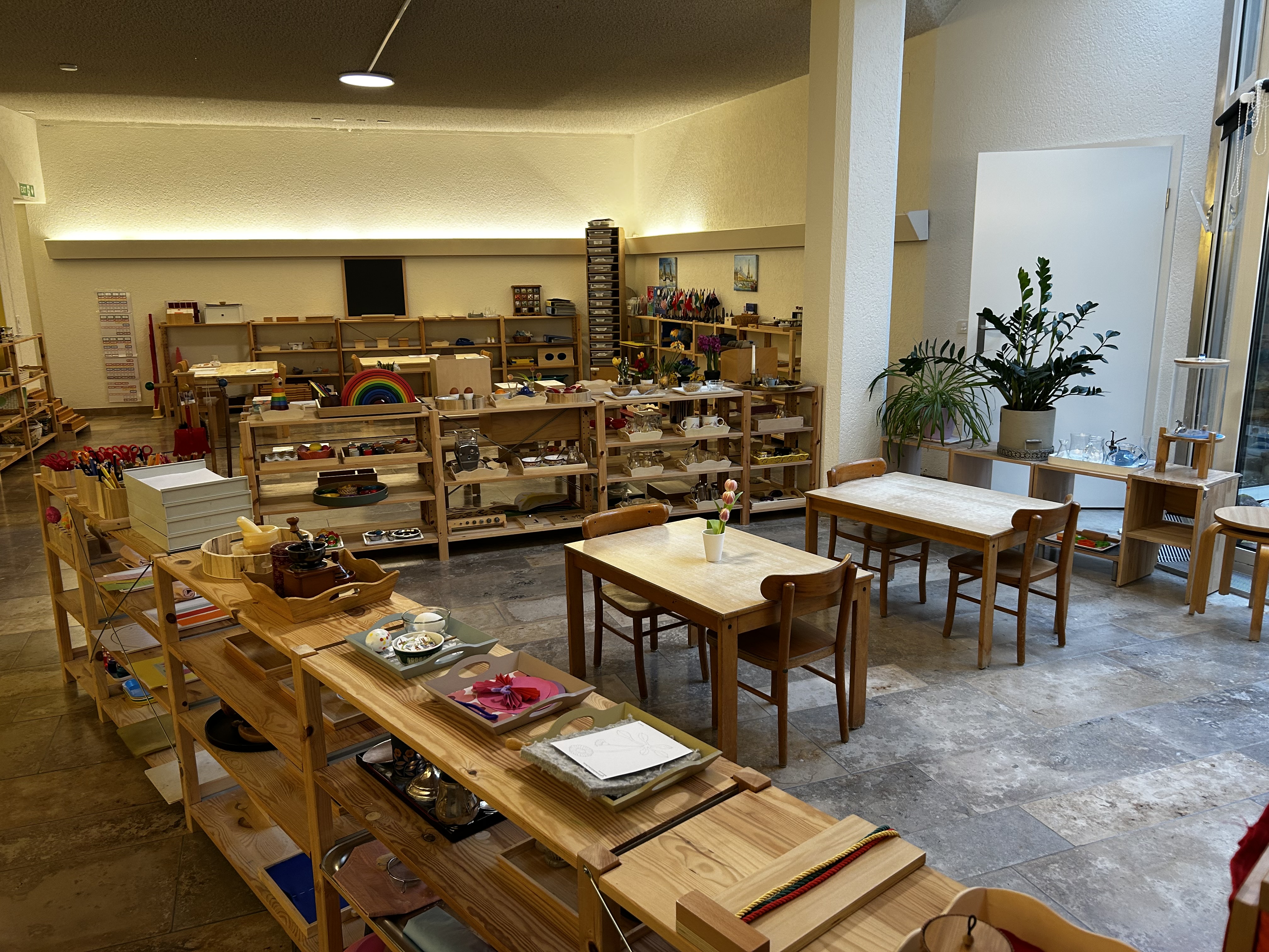 Montessori Raum im Montessori Kinderhaus Bülach