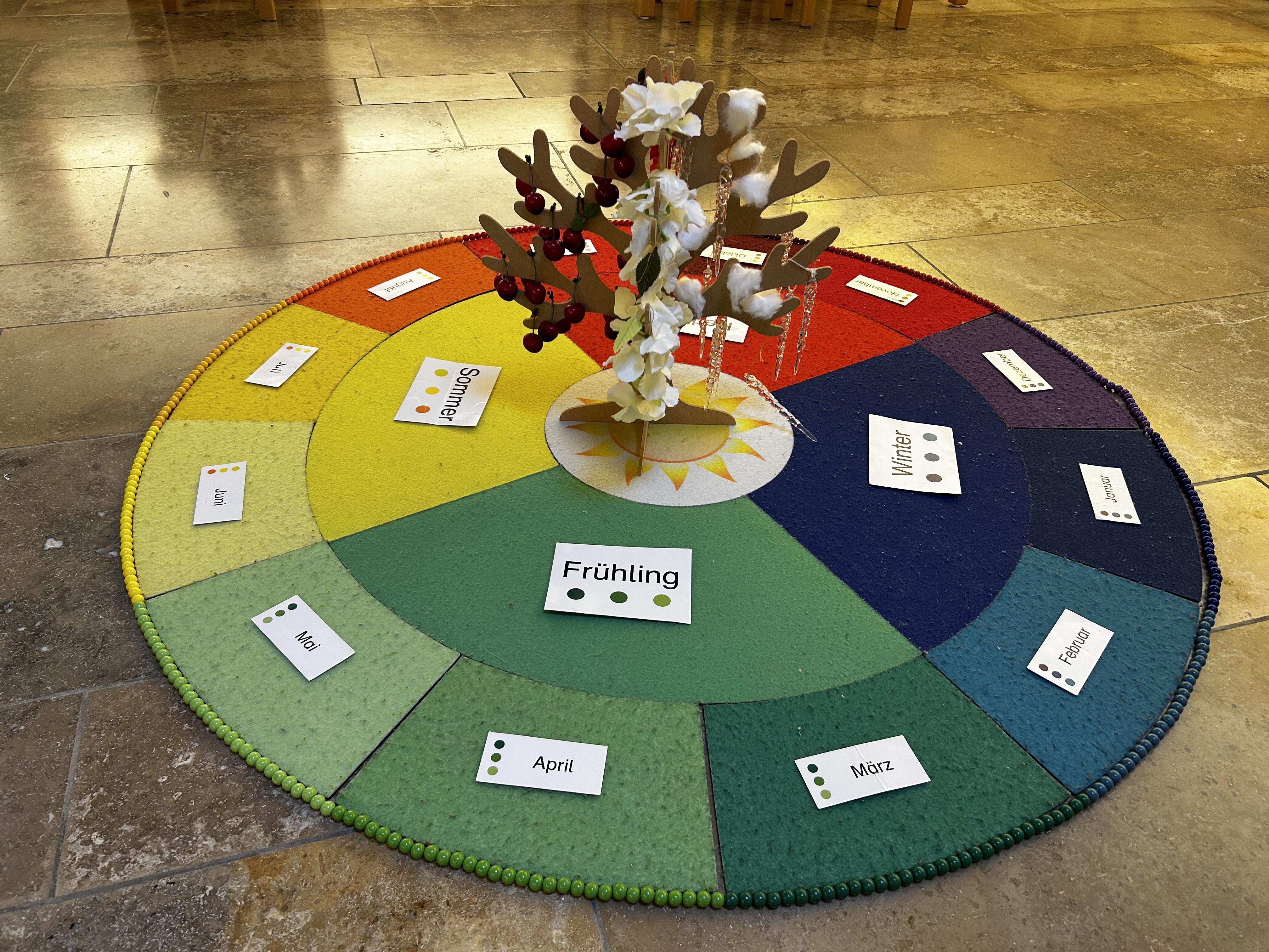 Montessori-Materialien im Montessori Kinderhaus Bülach